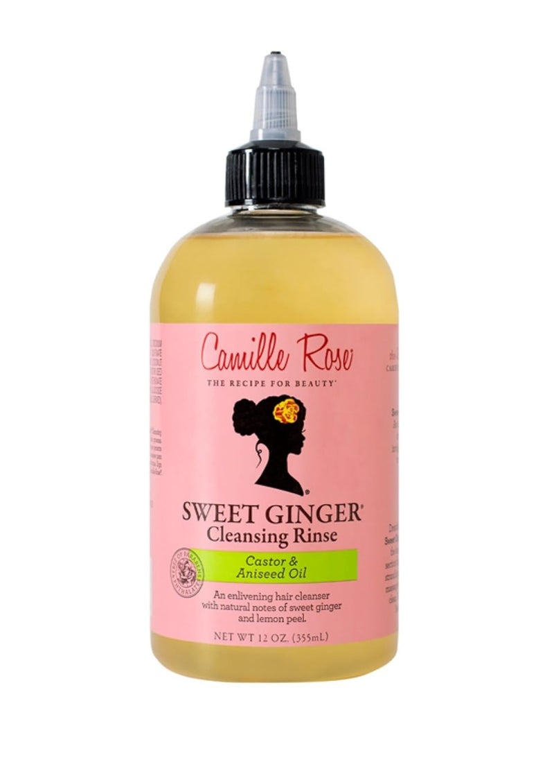 Camille Rose Sweet Ginger Cleansing Rinse 355ml  - Image 1