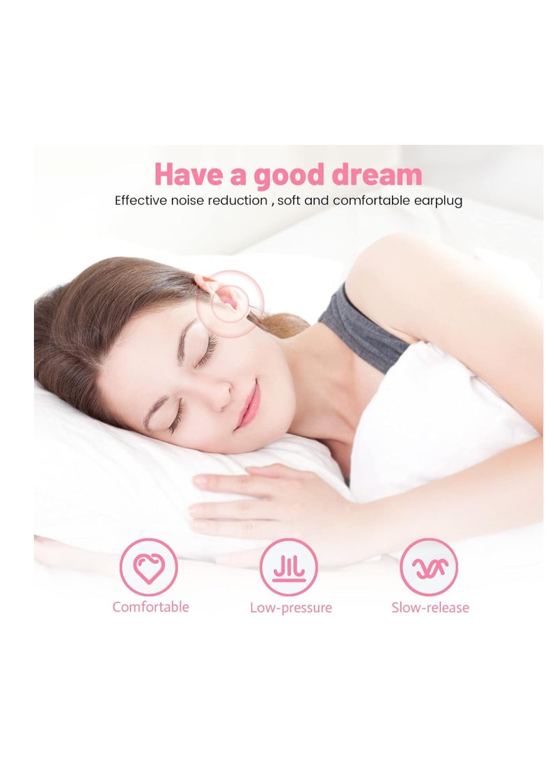 McDou - Soundproof earplugs for sleeping, special ear slow rebound, soundproofing, mute learning, anti-noise and noise reduction earplugs at night 10pcs - Image 1