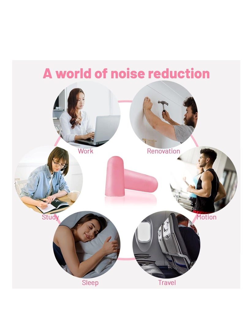 McDou - Soundproof earplugs for sleeping, special ear slow rebound, soundproofing, mute learning, anti-noise and noise reduction earplugs at night 10pcs - Image 1