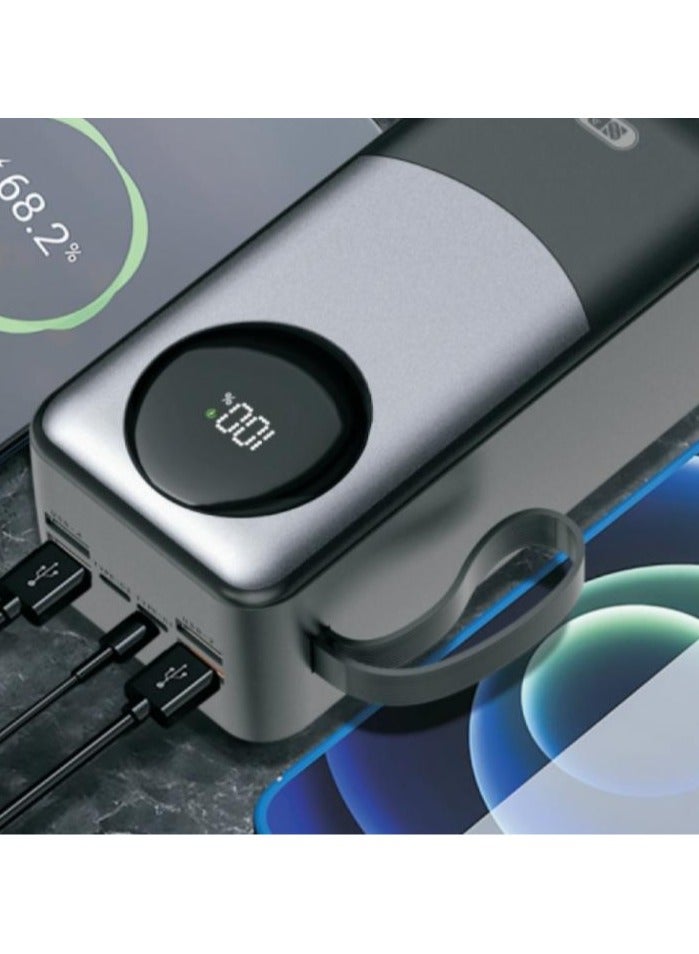 SP 50,000mAh Power Bank with 22.5W PD and 4 USB ports, and screen display - Image 2