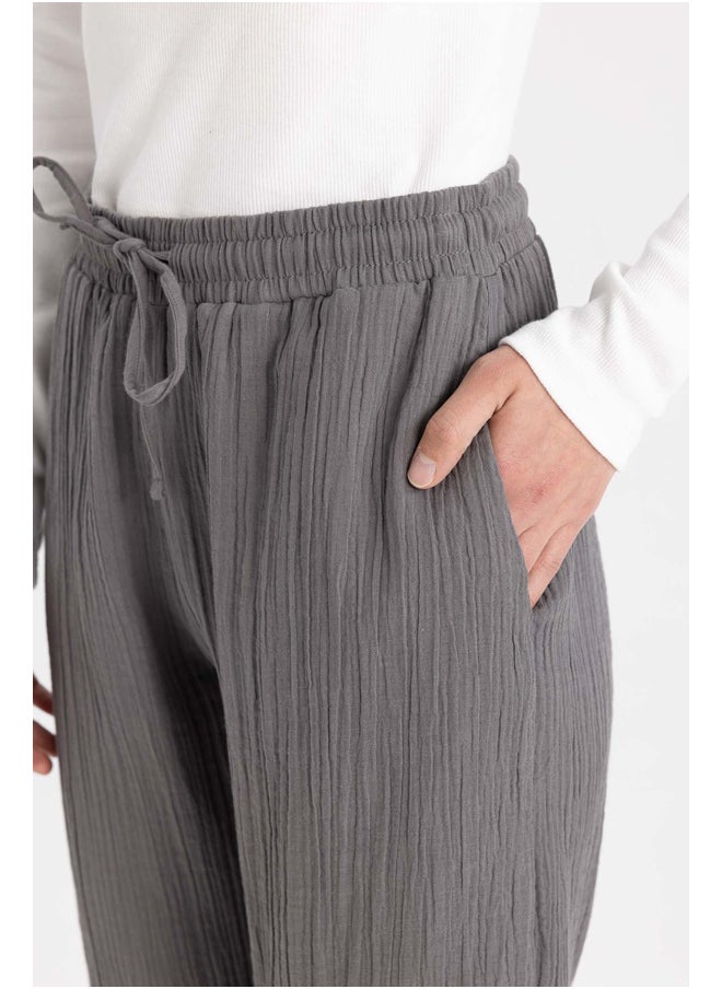 DeFacto Woman Cargo Fit Woven Trousers  - Image 4