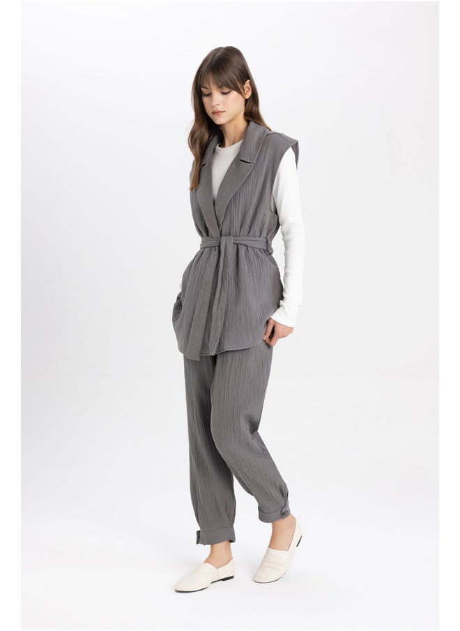 DeFacto Woman Cargo Fit Woven Trousers  - Image 3
