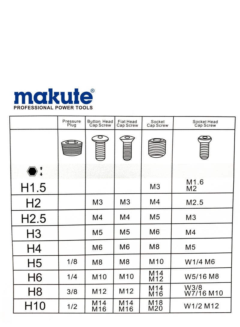 makute Long Hex Key - Image 2