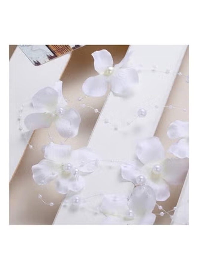 Simple Wedding Floral Tiara