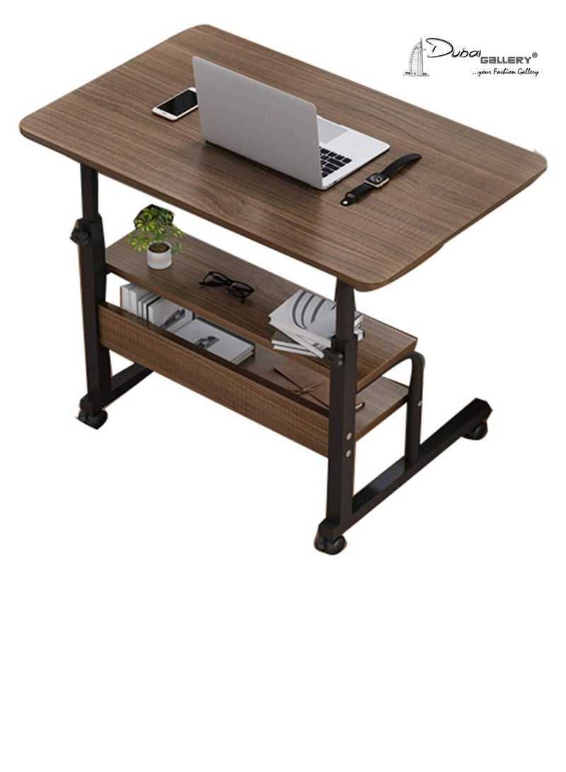DubaiGallery Adjustable table Height Adjustable Laptop Desk Rolling Adjustable Laptop Cart - Image 1