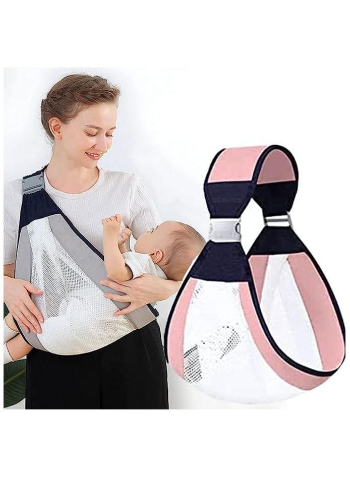 Generic Breathable And Comfortable Baby Sling (Pink) - Image 2