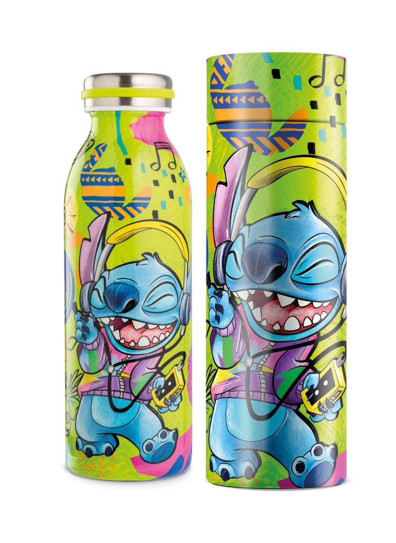 EGAN Water Bottle Stitch ml 500 Green Color Material is Steel  - Image 1