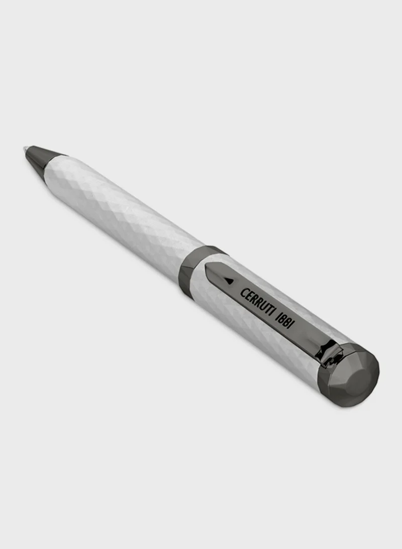 CERRUTI 1881 Façade Blue Ballpoint Pen