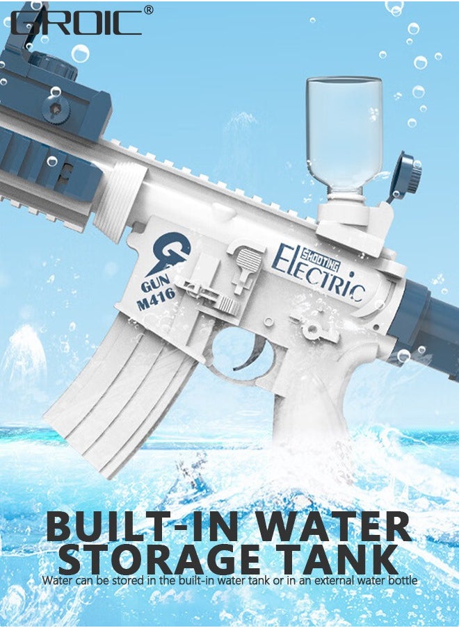 GROIC Electric Water Gun Toys for Kids, Automatic Squirt Guns Toy for Summer Fun - High Capacity, 10M Range - Ideal for Pool Parties, Beach &Outdoor Activities, Electric Super M416 Burst Blaster  - Image 3