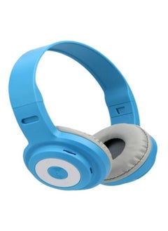 SODO SD 704 Bluetooth 5.1-3 Modes EQ Stereo Microphone Support TF Card with AUX Cable - Blue