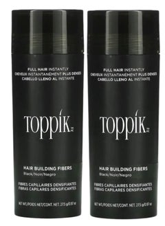 Toppik 2 PCS Hair Building Fibers Black  - Image 1
