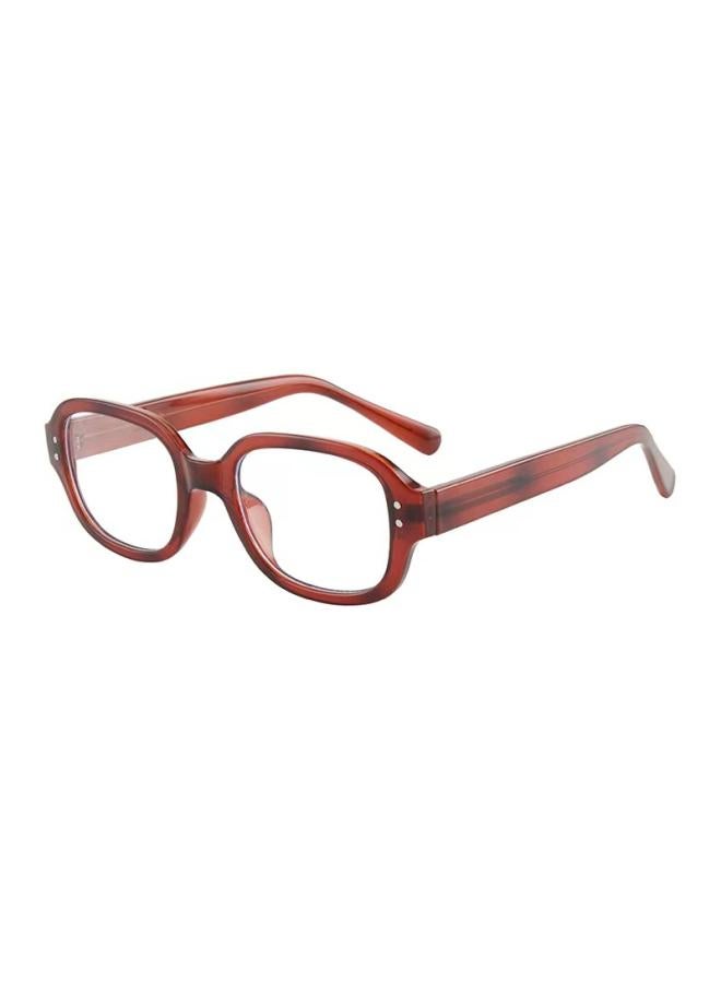 Generic Korean Style Elegant Frame Plain Round Face Plain Glasses For Women Fashionable Students With Degrees Can Be Equipped With Myopia Glasses Frame For Men 