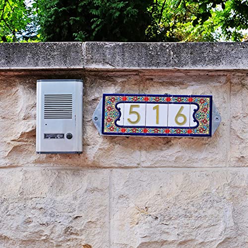lyfLux 2 Inch Self Adhesive Mailbox Numbers 0-9, Gold House Numbers Stickers, 20 Pack Waterproof Door Address Numbers for Outdoor Mailbox, Apartment, Offices, Home Decoration - Image 5