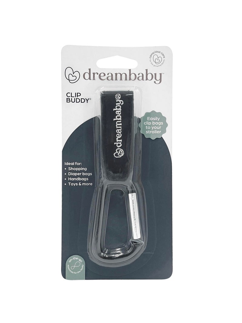 Dreambaby Clip Buddy Stroller Hook Carabiner - Bag Holder - Black- Model L271 - Image 5