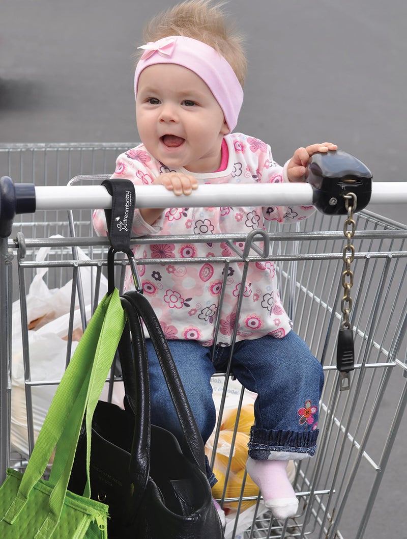 Dreambaby Clip Buddy Stroller Hook Carabiner - Bag Holder - Black- Model L271 - Image 3