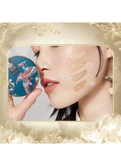 CATKIN Phoenix Cushion Foundation Buildable Coverage Anti-Aging Serum Makeup, Sheer Satin Finish, Refill Included, Light Beige 0.46 Oz x 2  - Image 5