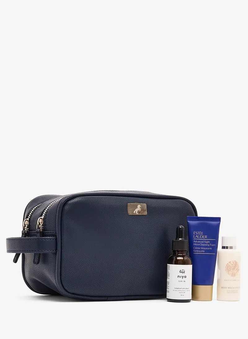 Dual Compartment Wash Bag