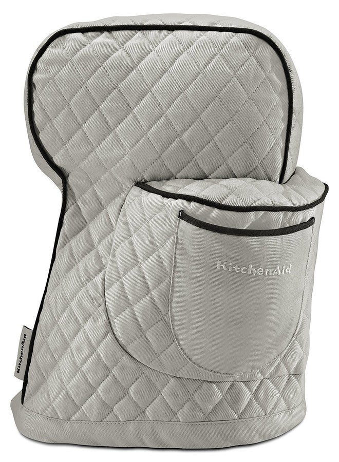 KitchenAid Fitted Stand Mixer Cover, Silver Frost - Image 1