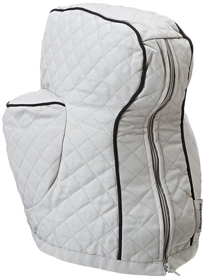 KitchenAid Fitted Stand Mixer Cover, Silver Frost - Image 3