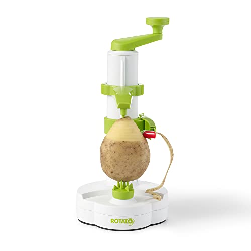 Starfrit Rotato Manual Peeler Include 4 Spare Blades and Thumb Knife Peel in Seconds with one Easy Motion Potatoes Apples and Citrus - Image 1