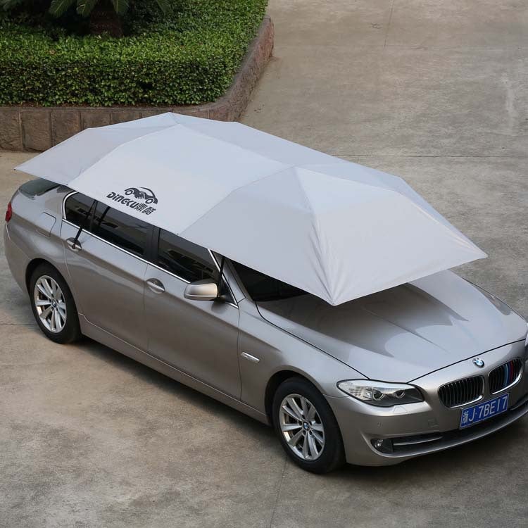Dingku Car Supplies Fully Automatic Mobile Insulated Carport Tarpaulin Car Parasol Multi-Color Tarpaulin Replaceable - Image 4
