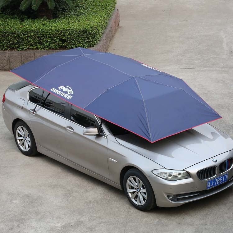 Dingku Car Supplies Fully Automatic Mobile Insulated Carport Tarpaulin Car Parasol Multi-Color Tarpaulin Replaceable - Image 1