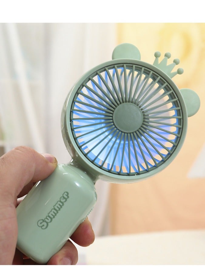 مروحة صغيرة محمولة قابلة لإعادة الشحن مع شحن من النوع C - Image 3