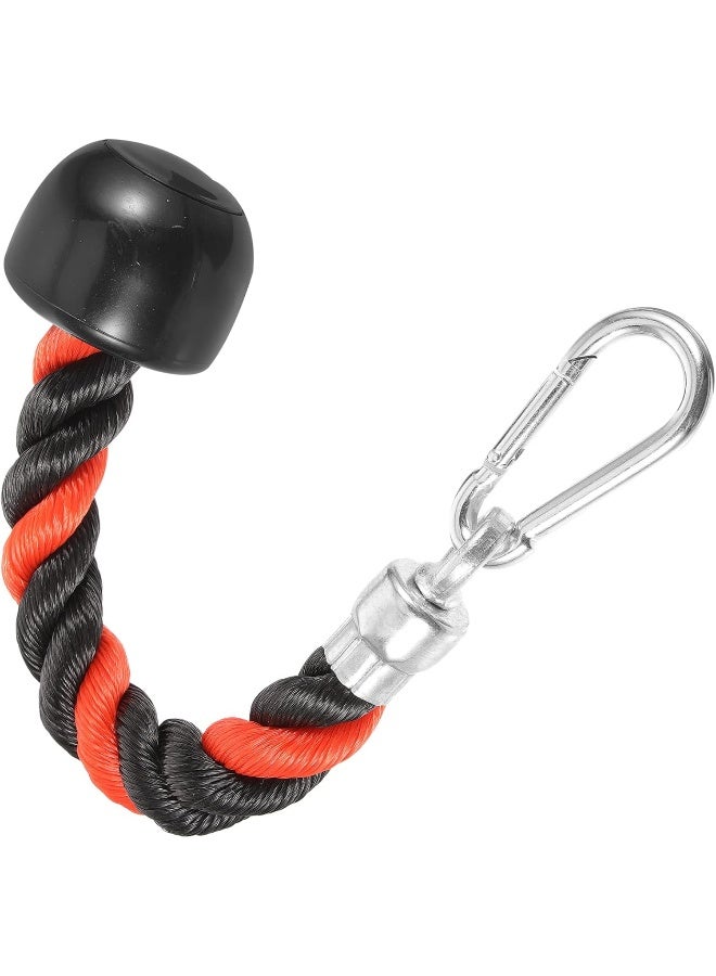 BESPORTBLE Single End Rope Cable Attachments Hands Pull Rope Triceps Building Rope Tricep Training Rope Biceps Pull Rope Heavy Duty Tricep Rope Double Head Fitness Accessories Nylon - Image 2