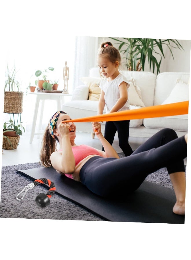 BESPORTBLE Single End Rope Cable Attachments Hands Pull Rope Triceps Building Rope Tricep Training Rope Biceps Pull Rope Heavy Duty Tricep Rope Double Head Fitness Accessories Nylon - Image 4