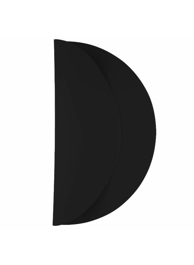 ONE250 12" Inch Silicone Microwave Multi-Mat, Non-Stick Heat Resistant Oven Mat Microwave Trivet Mat - 2 Pack Black - Image 3