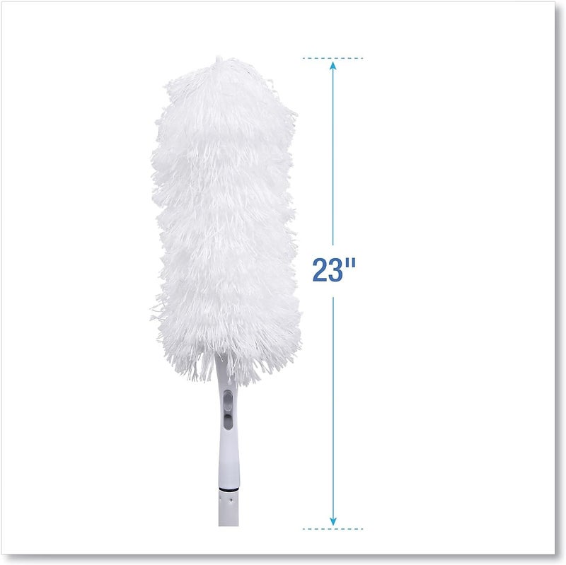 Boardwalk BWKMICRODUSTER 23 in Washable MicroFeather Duster  White - Image 3