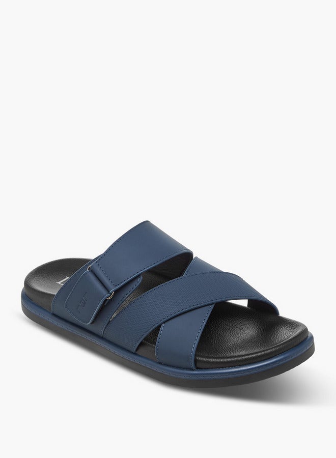 LBL by Shoexpress صنادل رجالية بحزام متقاطع - Image 1