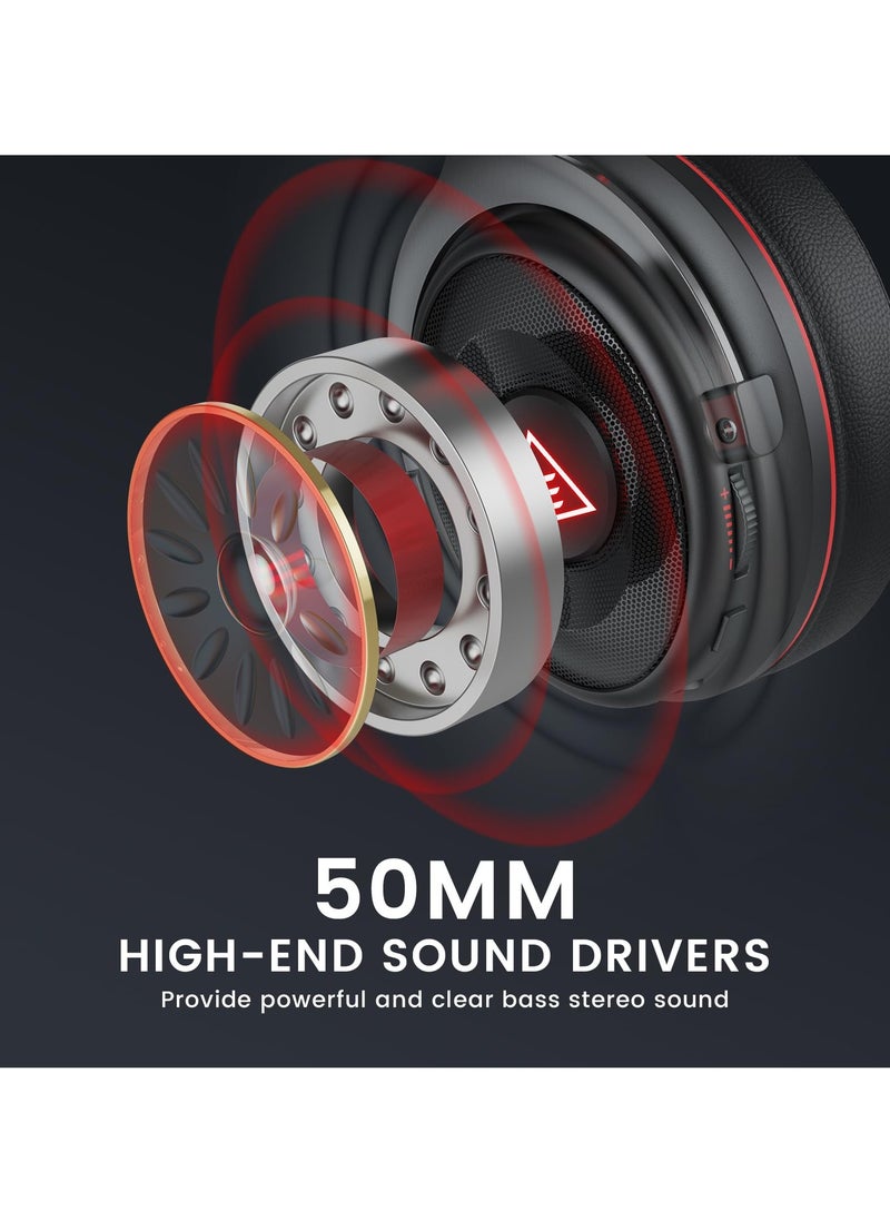 EKSA - EKSA E900 Pro USB Gaming Headset  7.1 Surround Sound With Microphone for PC PS4/PS5, Xbox One, Laptop - Image 1