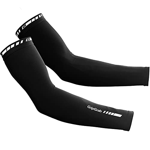 GripGrab Light Spring Fall Thermal Arm Warmers Cycling Lightweight Thin Warm Bicycle Arm Bike Sleeves Biking Arm Warmer - Image 1