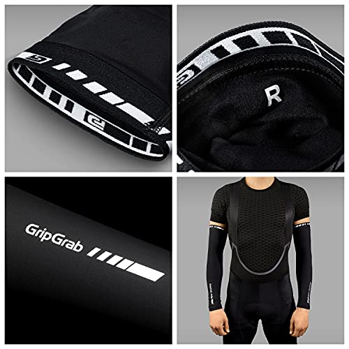 GripGrab Light Spring Fall Thermal Arm Warmers Cycling Lightweight Thin Warm Bicycle Arm Bike Sleeves Biking Arm Warmer - Image 3