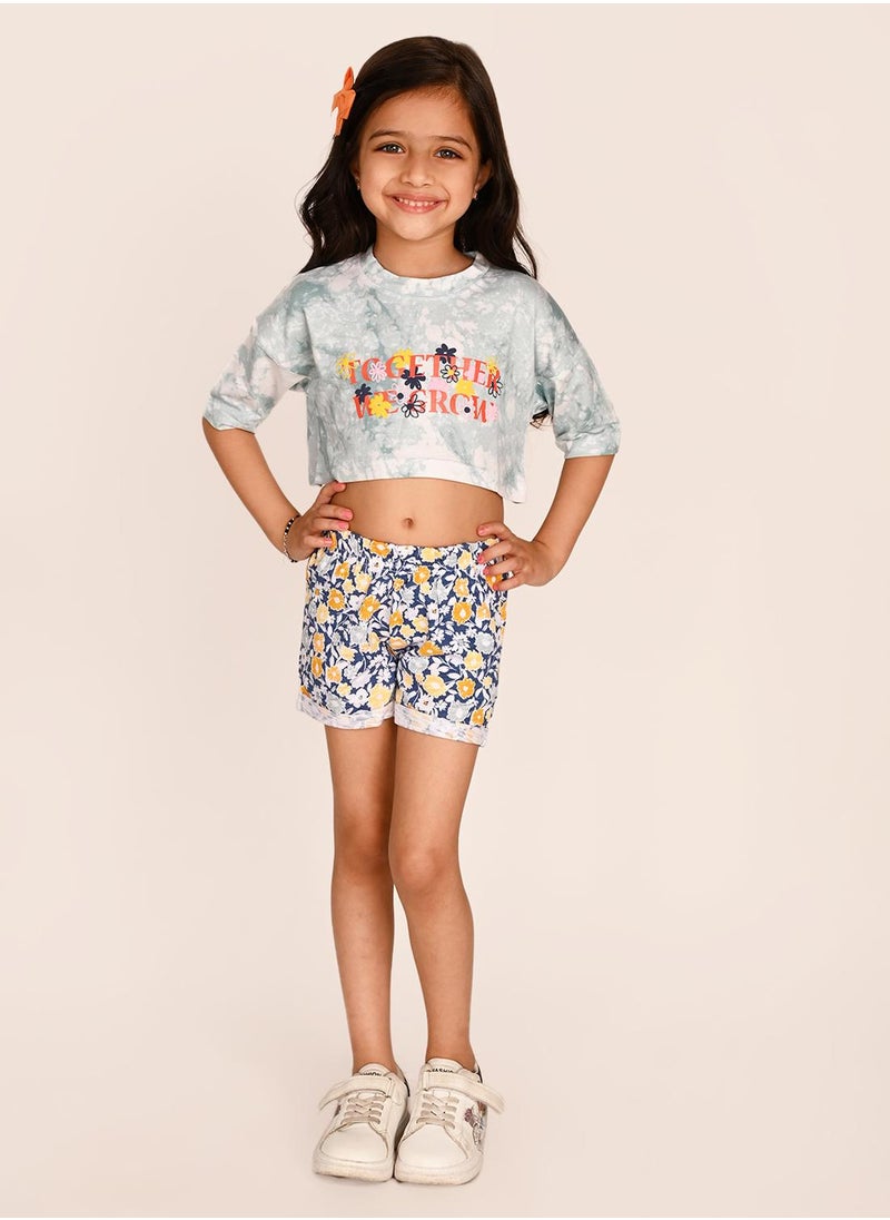 LILPICKS Green Girls Wear Clothing set  - Image 2