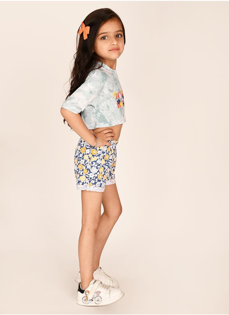 LILPICKS Green Girls Wear Clothing set  - Image 3