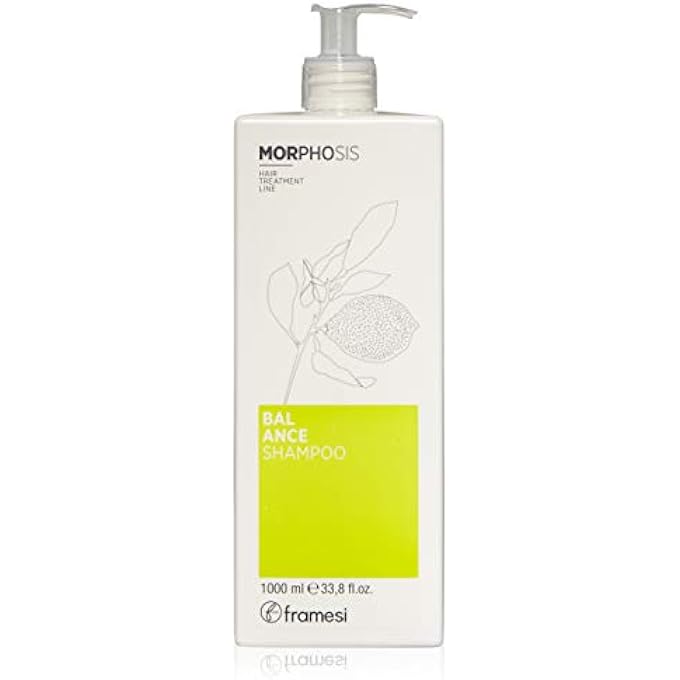 framesi MORPHOSIS BALANCE SHAMPOO, 33.8 FL OZ, SHAMPOO FOR OILY HAIR, CLEANSING AND VOLUMIZING - Image 1