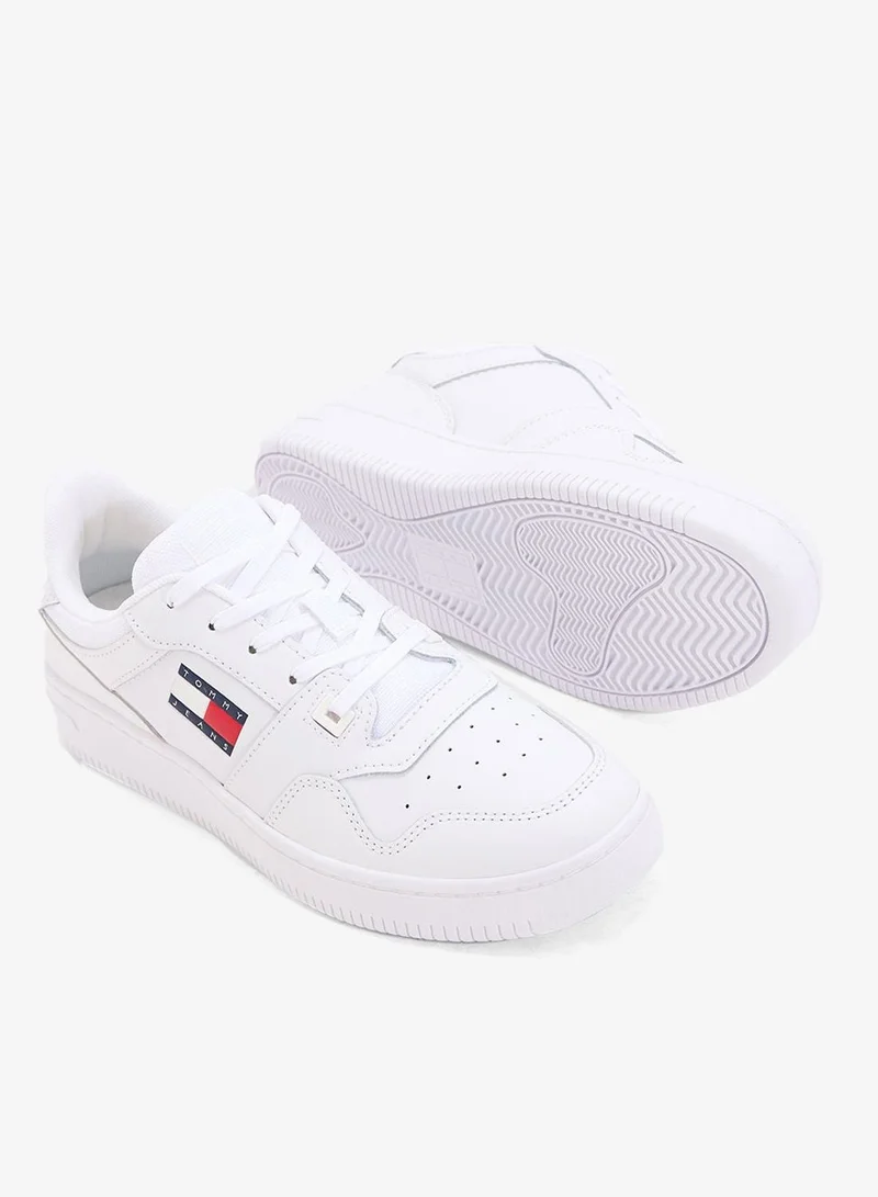 TOMMY JEANS  Retro lace up Low Top Sneakers for Women | Best Price UAE