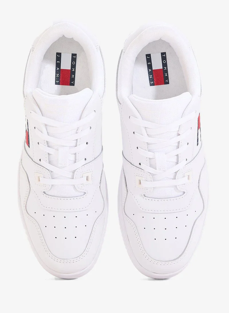 TOMMY JEANS  Retro lace up Low Top Sneakers for Women | Best Price UAE
