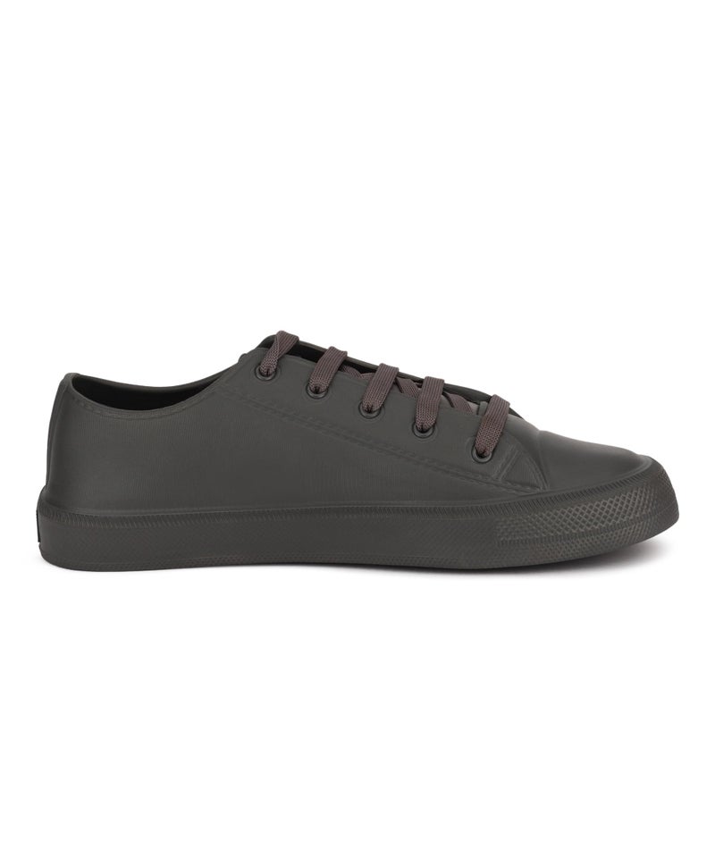Aqualite MET-111 Lightweight Casual Shoes with Comfort Cushion & Lace-Up Dailywear Shoes for Men Dark Grey - Image 4