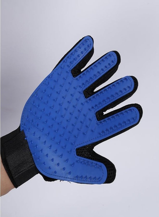 GentleGroom Pet Hair Removal Glove for Dogs & Cats, 259-Tip Deshedding Grooming Mitt, Washable, Adjustable Wrist Strap, Easy Fur Removal - Image 4