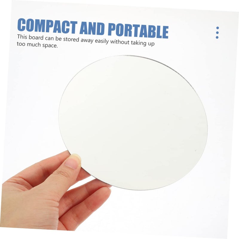 3 Acrylic Reflective Display Boards Photography Mirror Wall Decor - Image 4