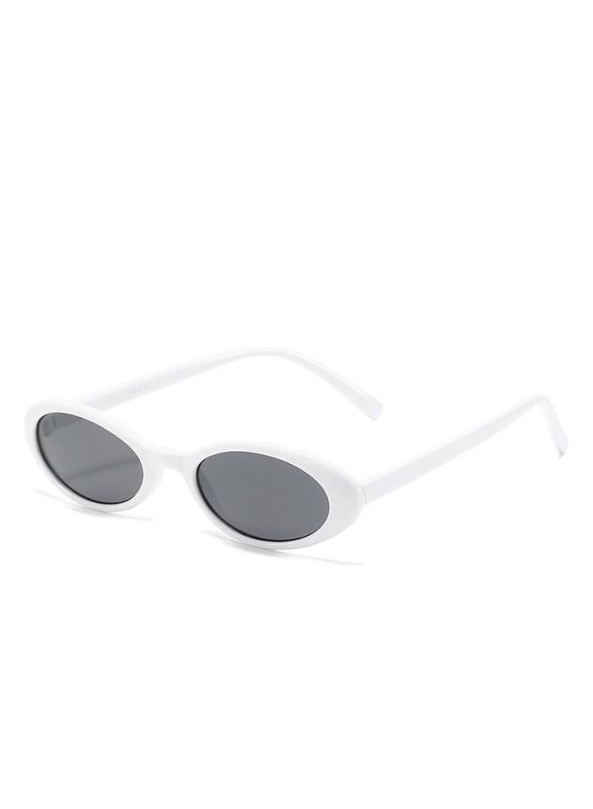 Generic 202 Small Frame Sunglasses Women's Oval Frame Fashion Hipster Driving Hip-hop Sunglasses European And American Glasses 