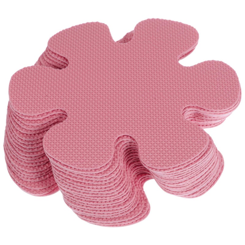 20 Pcs Non Slip Shower Stickers For Bathroom Tile Floor Flower Design - Image 2