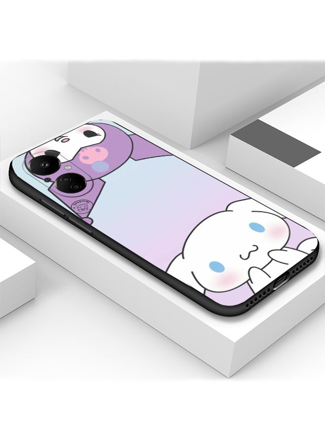 Generic - Protective Shockproof Case Cover For Xiaomi Redmi 12C 4G Cinnamoroll cartoon Kuromi Drawing - Image 1