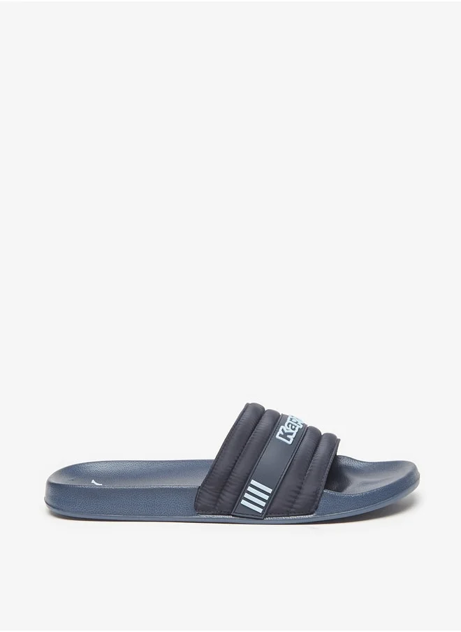 Kappa Men's Logo Detail Slip-On Slide Slippers