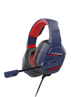 INK GAMERS GX300 Over Ear Wired Gaming Headphones for PS4/PS5/XBox/Switch/PC - Blue  - Image 1