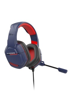 INK GAMERS GX300 Over Ear Wired Gaming Headphones for PS4/PS5/XBox/Switch/PC - Blue  - Image 3