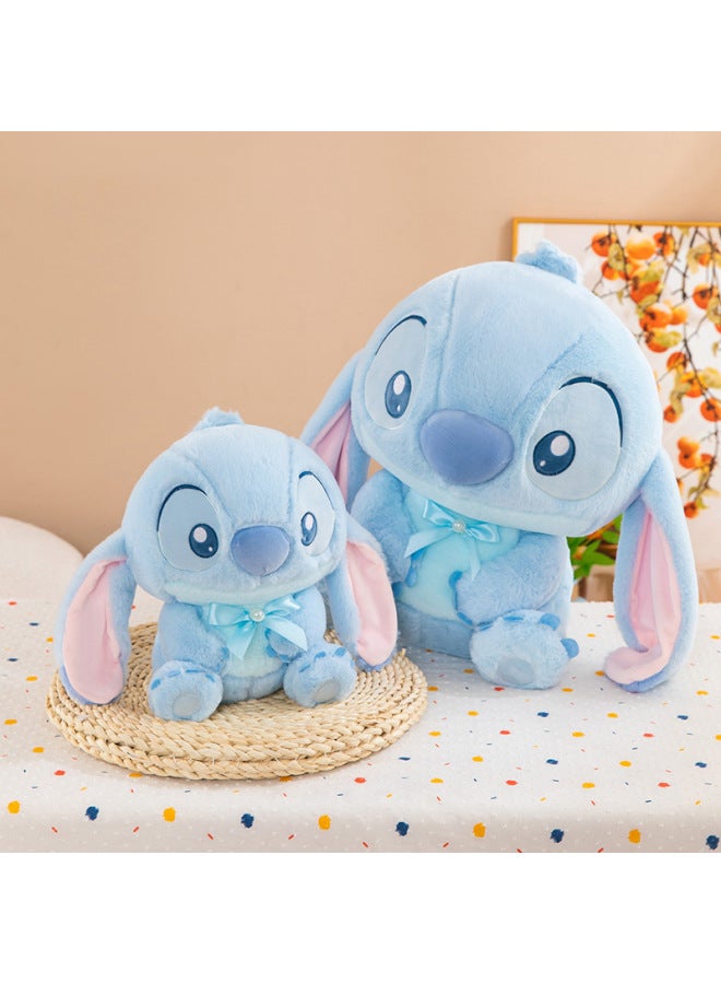 إسكدنيا Bow Tie Stitch Plush Toy Doll Cute Stitch Net Red Doll Girl Pillow Wholesale-Specifications:30cm0.26kg-Color:Bow Tie Stitch - Image 2